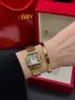 Cartier Дамски Подаръчен Комплект Картие Часовник И Гривна - Различни Цветове Код SK1905, снимка 4