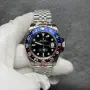 Rolex Pepsi Мъжки Часовник С Автоматичен Механизъм И Силиконова Каишка Код Chronolux67, снимка 1