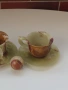 Красиви чаши от натурален оникс (Комплект с чинийки и топки), снимка 3