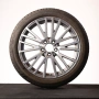 Комплект 4броя Гуми Bridgestone Blizzak Lm-001 225/45R18 91H DOT2124| Джанти 7,5Jx18H2-N ET49 A17740, снимка 2