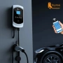 🚗⚡ EV Зарядна станция Feyree EV 16A 11kW Type 2 | Smart WiFi Домашна зарядна , снимка 1