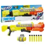 NERF FORTNITE Бластер LEGENDARY TAC с 6 стрели AccuStrike Mega, снимка 6