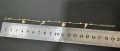 Златна гривна 14K 585 с ключ и сърце – 1,57 г – 19,5 см, снимка 5