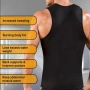Стягащ фитнес термо елек Jingba Support Fiery Sports Shapewear for Men, снимка 5