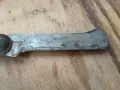 Стар джобен български нож - овощарски - ножче ножка, снимка 3