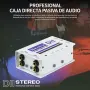 Bolanle D2 пасивен стерео DI Box 2-канален с XLR, -15dB PAD, Ground Lift и Phase Reverse, снимка 4