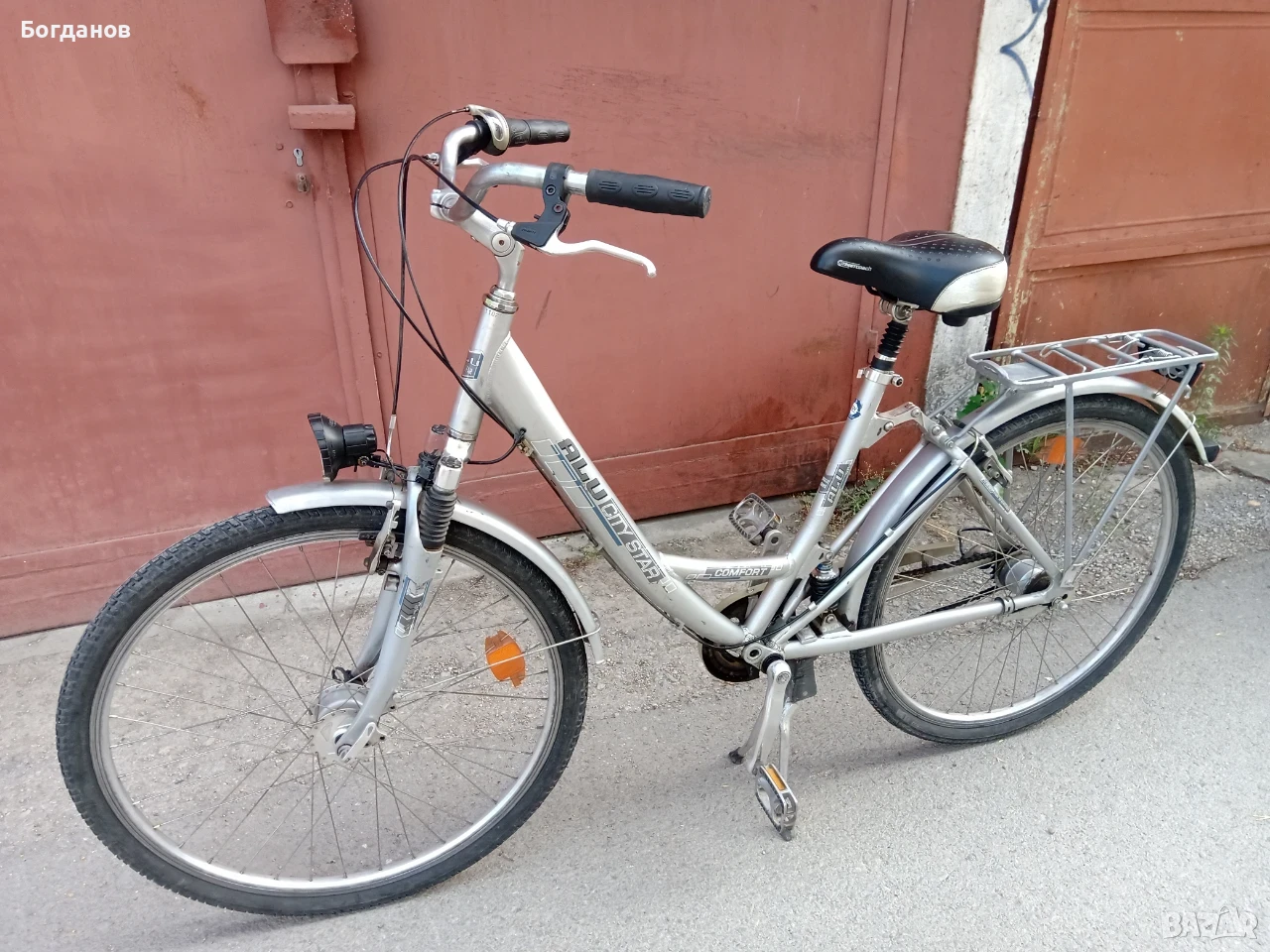 ВЕЛОСИПЕД - 28 " ALU SITY STAR COMFORT MADE IN GERMANY - РАМКА-АЛУМИНИЙ, снимка 1