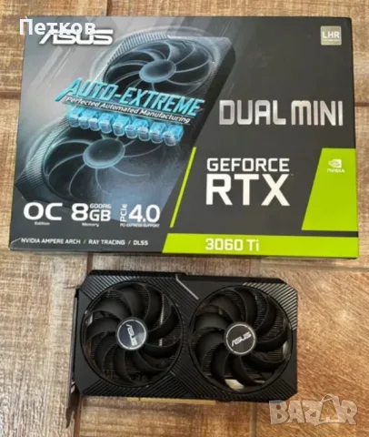 Видео карта ASUS Dual Mini RTX 3060 Ti 8GB