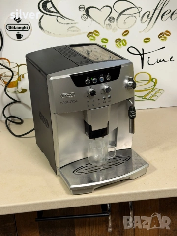 Кафемашина кафе автомат delonghi magnifica с гаранция, снимка 2 - Кафемашини - 54724593