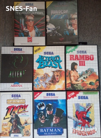 Sega Master System игри част 1
