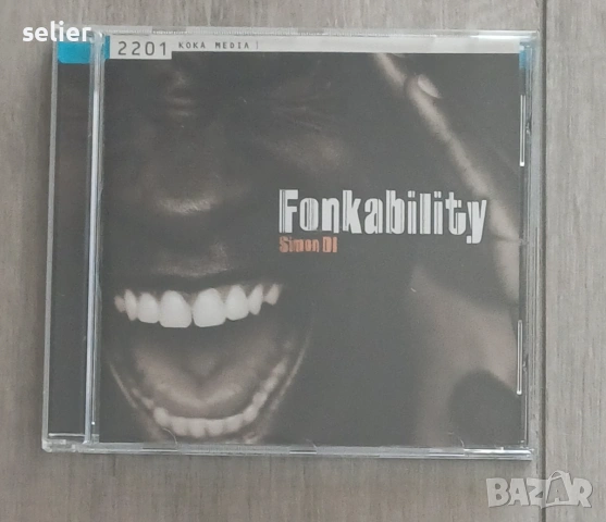 Simon Di ‎– Fonkability Оригинален диск Издание 🇫🇷 FRANCE 2001г Стил:FUNK,SOUL,DISCO Състояние на 
