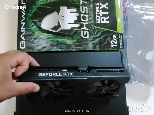 Gainward Ghost 3060 12GB с 8 пинова букса, снимка 2 - Видеокарти - 55390135