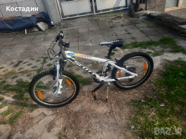 Детски велосипед Scott Scale Junior MTB White 20 цола, снимка 7 - Велосипеди - 54237721