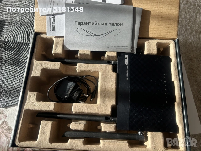 безжичен рутер ASUS RT-AC51, снимка 3 - Рутери - 55252531