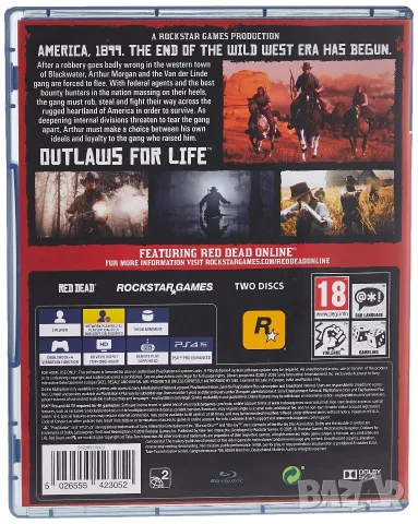 Red dead redemption 2 за playstation 4, снимка 2 - Игри за PlayStation - 55455599
