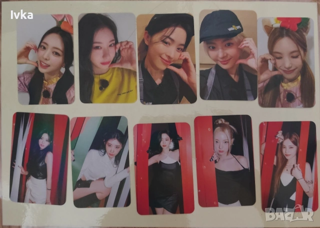 кпоп картички, снимка 4 - Други музикални жанрове - 54149670