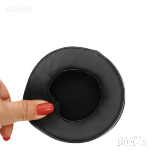 70мм Кожени Наушници за Слушалки - Резервни Възглавнички (Ear Pads), снимка 3 - Слушалки и портативни колонки - 54653178