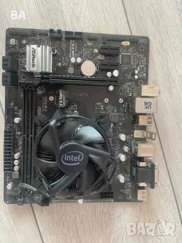 Продавам дънни платки 2 бр ASRock H470M-HDV/M.2 Socket 1200 + i3 10105