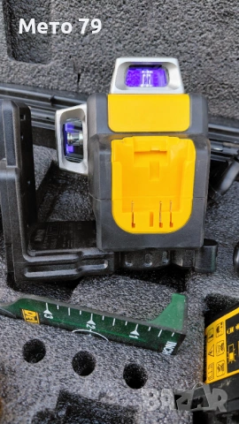 Лазерен Нивелир Dewalt DCE089G , снимка 6 - Други инструменти - 54810349