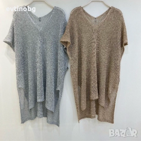 Плажна туника – Лека, стилна и комфортна защита за плажа, снимка 6 - Туники - 54142358