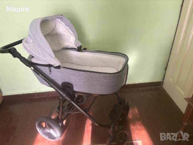 Бебешка количка 3 в 1 Adamex, снимка 2 - Детски колички - 54731145