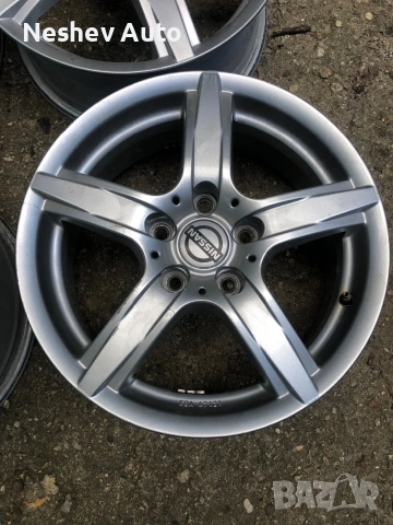 4бр. Алуминиеви джанти от Nissan  Qashqai 18 цола., снимка 3 - Гуми и джанти - 54958160