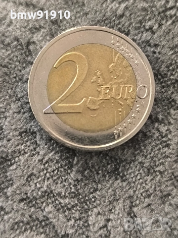 2022 Германия 2 евро Еразъм, снимка 2 - Нумизматика и бонистика - 54157471