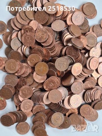 Лот чуждестранни монети 1100 броя, снимка 2 - Нумизматика и бонистика - 54163298