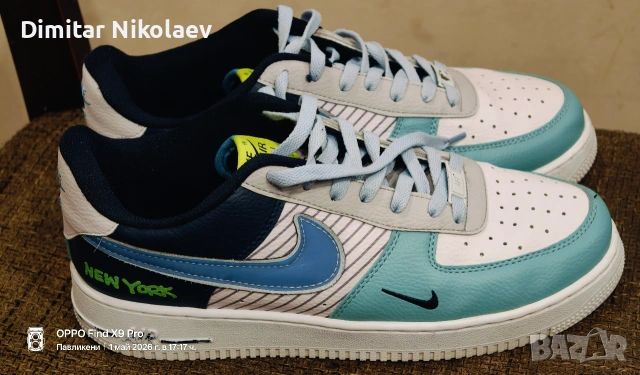 nike air force 1 new york, снимка 4 - Маратонки - 54381422