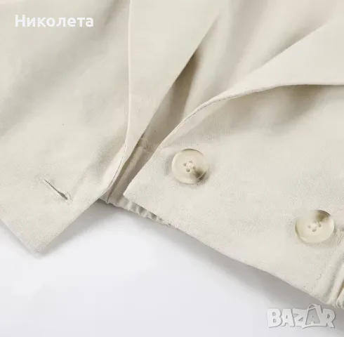 Летен топ с яка, снимка 7 - Тениски - 55546688