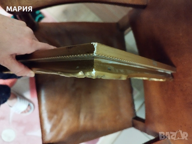 Страхотна картина портрет масло 19век , снимка 12 - Антикварни и старинни предмети - 51445860