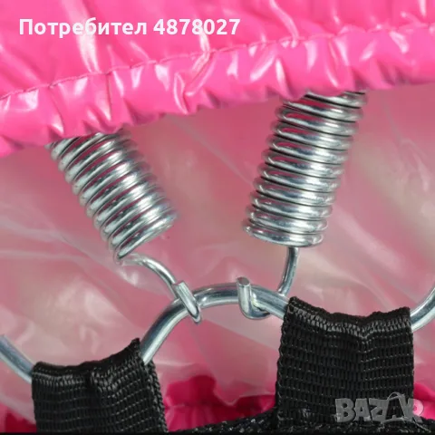 Батут без мрежа Byox 101cm/96cm — розов и син, до 100 кг, снимка 6 - Градински мебели, декорация  - 55516164