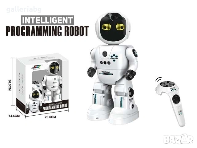Интелигентен програмируем робот с дистанционно – Intelligent Programming Robot