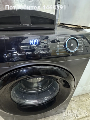 Пералня Haier 8kg инокс , снимка 3 - Перални - 55643084