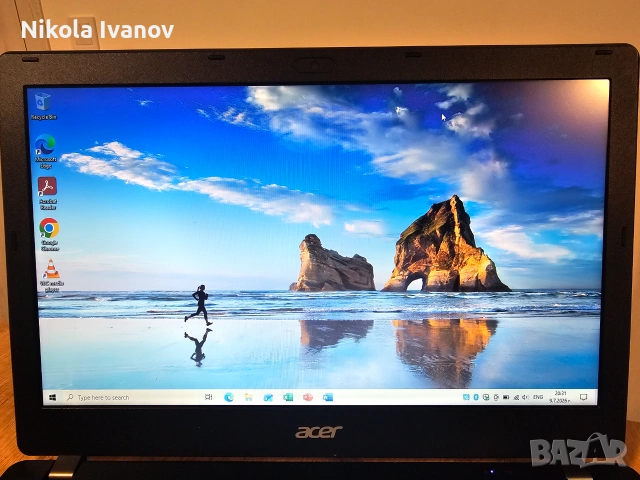Компактен лаптоп Acer Aspire V3-371 (13.3") intel i3 4005U | 8GB RAM |1TB HDD|5ч. батерия + зарядно, снимка 2 - Лаптопи за дома - 55225190