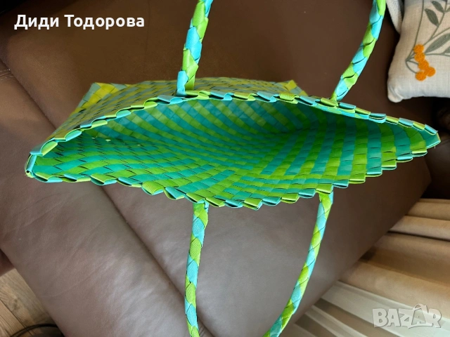 Ръчно плетена чанта , снимка 2 - Чанти - 54727715