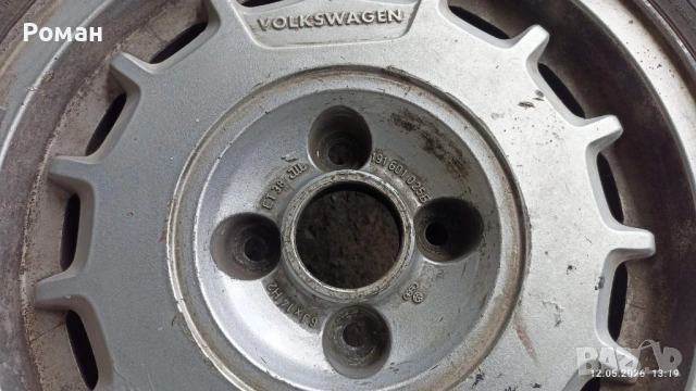 Джан за WV R14 4х100 – 2бр. - 20€, снимка 2 - Гуми и джанти - 54541292