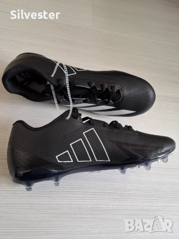Черни футболни обувки / бутонки Адидас/ Adidas Adizero Electric, чисто нови, номер 46., снимка 11 - Футбол - 54383786