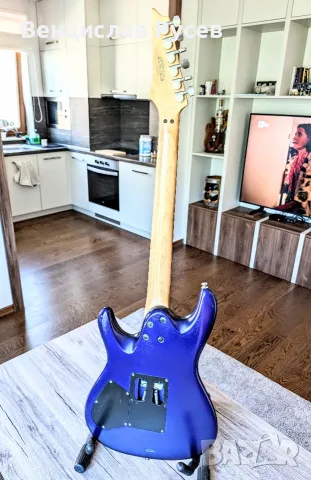 Ibanez EDR470EX Jewel Blue Flat, 2002, Korea, снимка 6 - Китари - 55686720