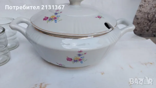 супник,изида,коста йорданов,порцеланов сервиз,чаши, снимка 2 - Други стоки за дома - 55661861