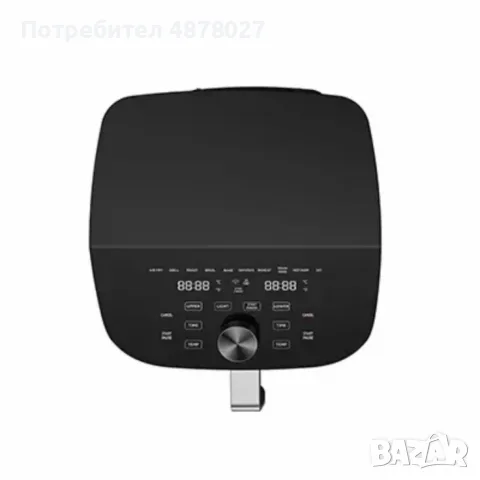Еър Фрайър 2 в 1 - 11L - Midea MAD1100DADK - С две зони за готвене, 10 програми и 360° циркулация на, снимка 15 - Фритюрници - 55513640
