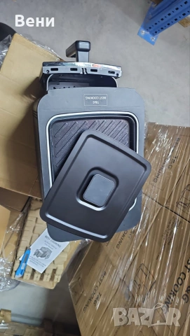 Air Fryer Две в 1/ 4.3L + top grill - 1500W, снимка 3 - Фритюрници - 55217125
