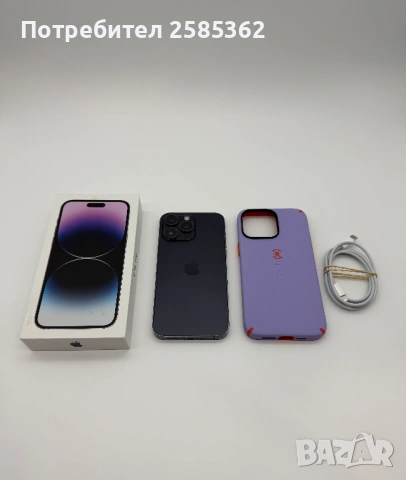 iPhone 14 Pro Max 128 Gb Deep Purple | Перфектен технически