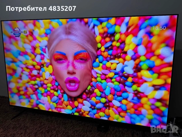 Телевизор TCL QLED 85C655, 85" (214 см)