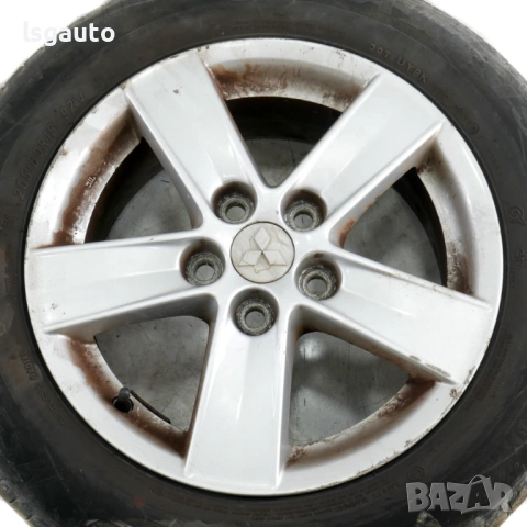 Алуминиеви джанти 5x114.3 с гуми R16 Mitsubishi Lancer X (GS44S) 2007-2017 ID: 160682, снимка 6 - Гуми и джанти - 54618888