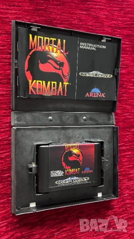 Sega Mega Drive Mortal Kombat , снимка 2 - Други игри и конзоли - 54637377