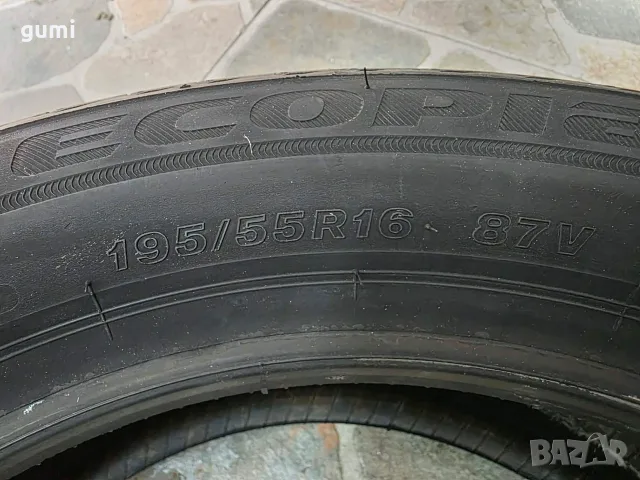 4бр летни гуми 195/55/16 BRIDGESTONE L06273 , снимка 6 - Гуми и джанти - 55389231