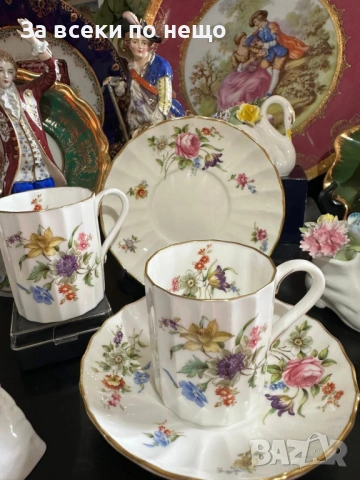 Royal Worcester England  1944 “Roanoke” Код P2209, снимка 6 - Антикварни и старинни предмети - 54210765