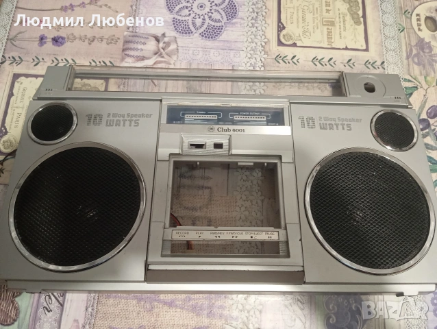 Комплект качествени 4" 8ватa,4омa широколентови говорители с пищялки предна част от касетофонa, снимка 10 - Радиокасетофони, транзистори - 55093716
