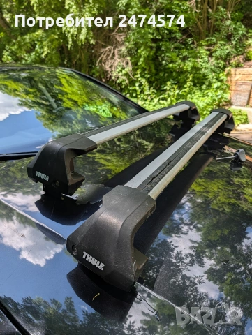 Напречни греди за багажник Thule WingBar Edge Clamp, снимка 6 - Аксесоари и консумативи - 54711342